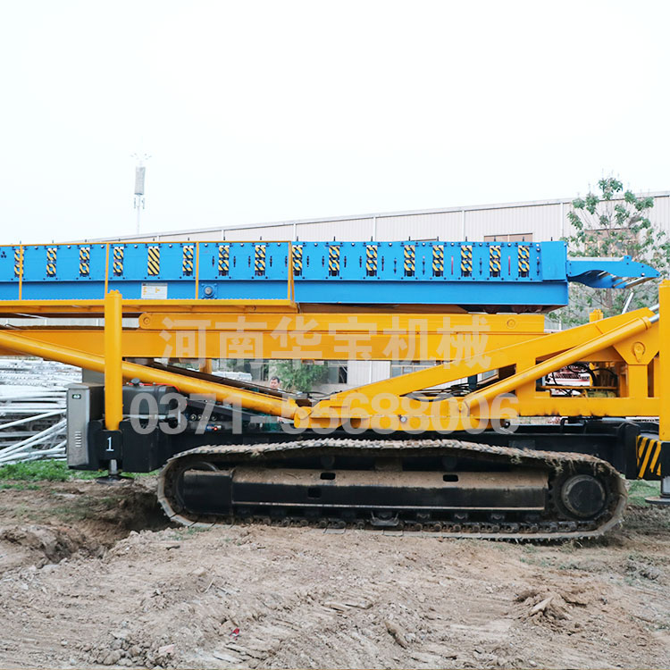 履带式高空压瓦设备的优点